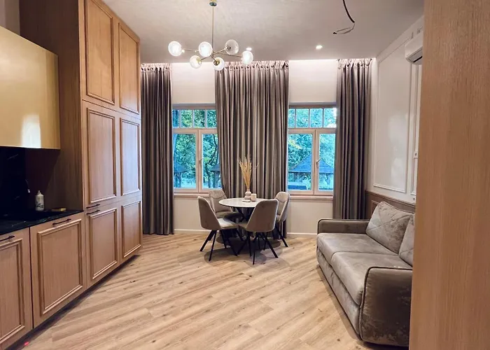 Smiltynes Kurhauzas Sandkrug Kurhaus 公寓式酒店 克莱佩达